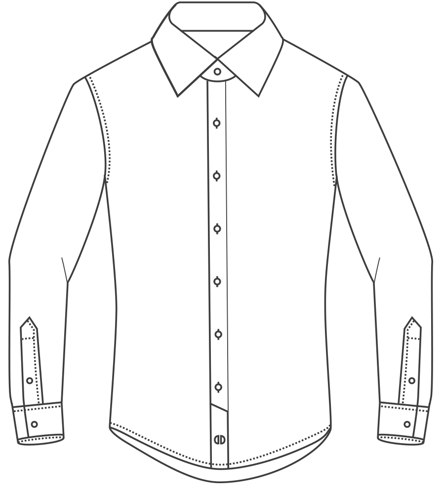 Men's long-sleeve shirt crafted from soft, durable fabric. Ideal for layering in cooler weather.